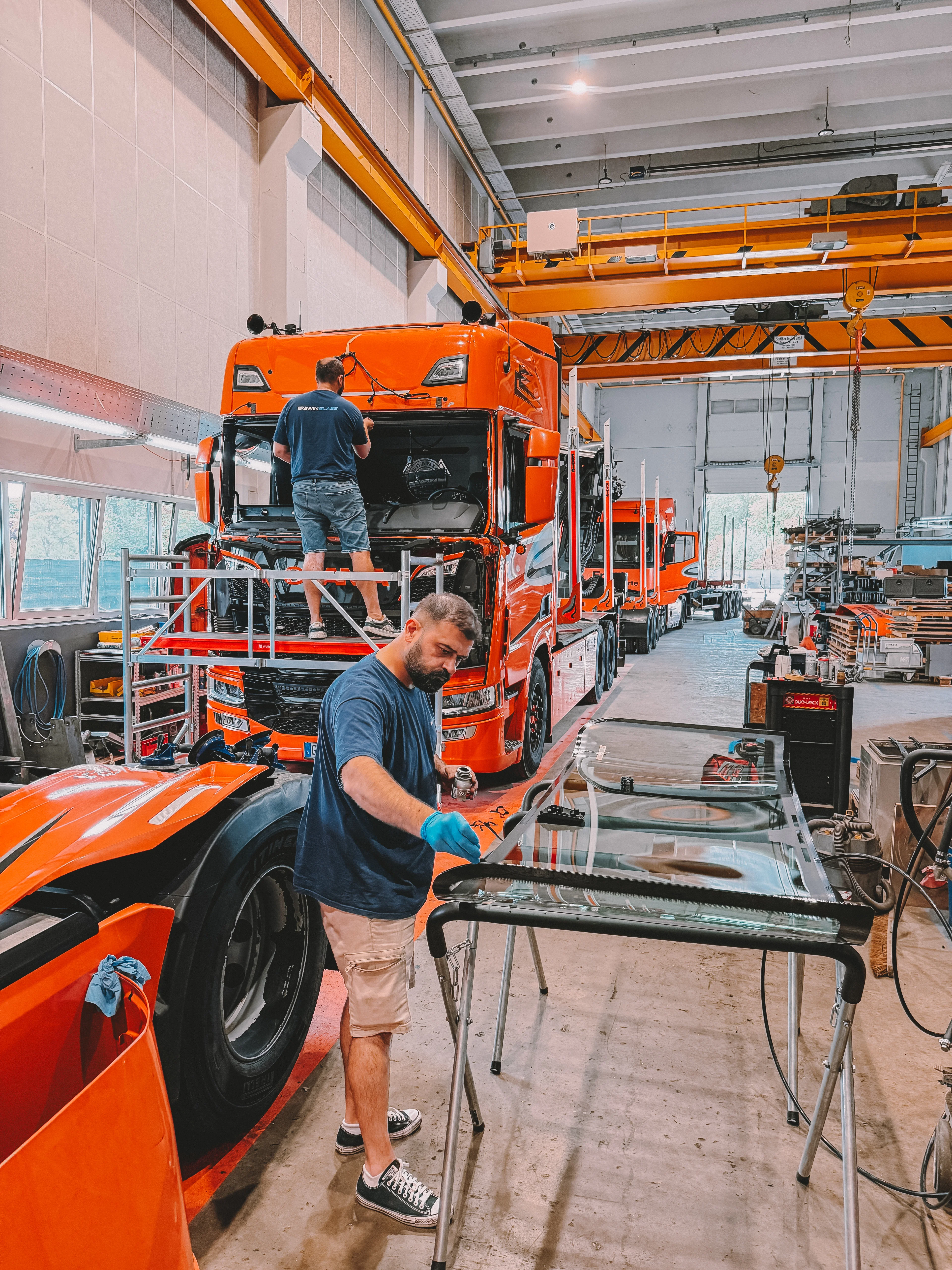 LKW Windschutzscheibe - Qualitätsarbeit